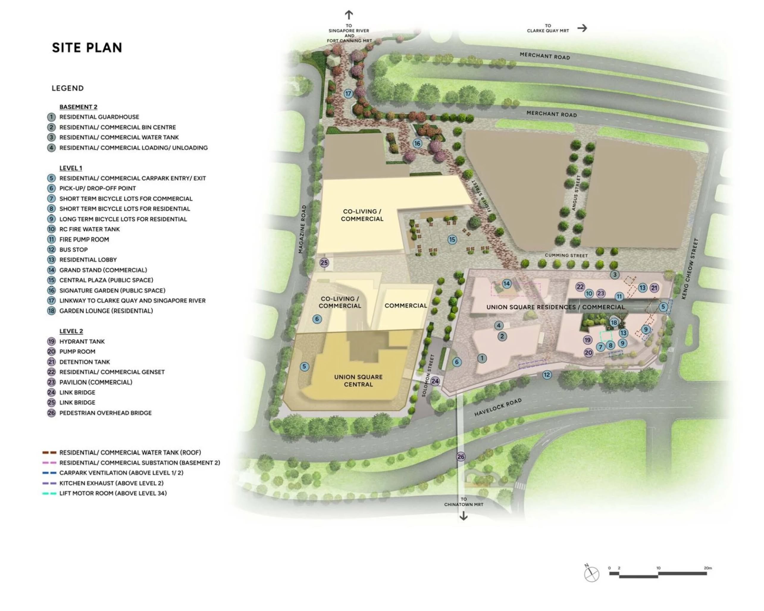 Union Square Residences siteplan